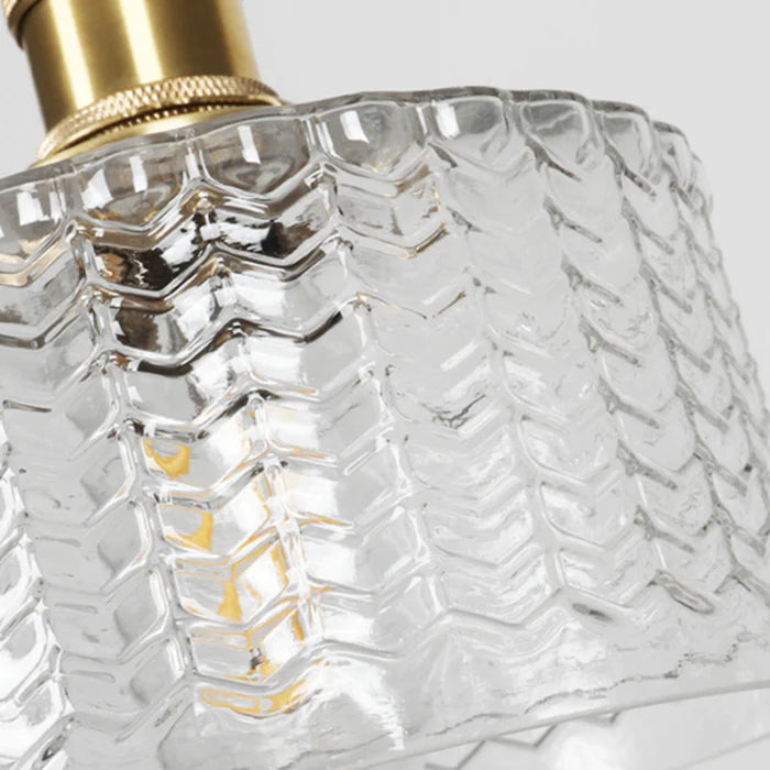 Suspension vintage en cristal