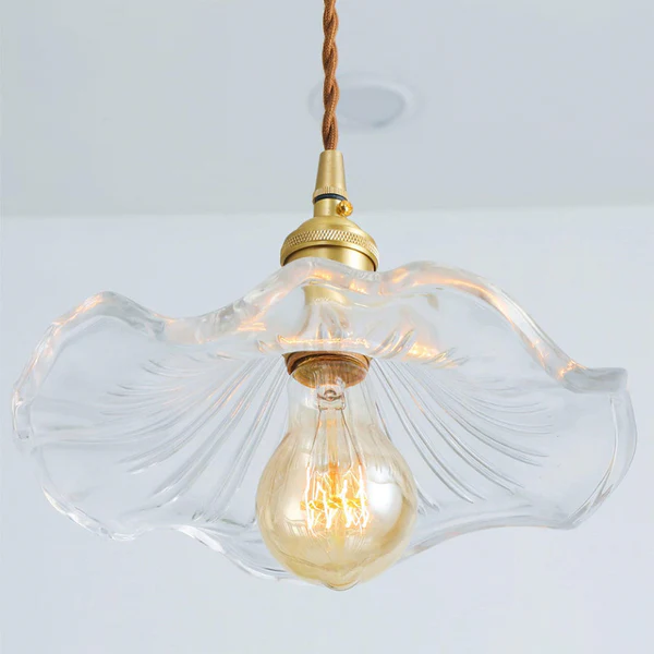 Lampe élégante en forme de fleur d'hibiscus