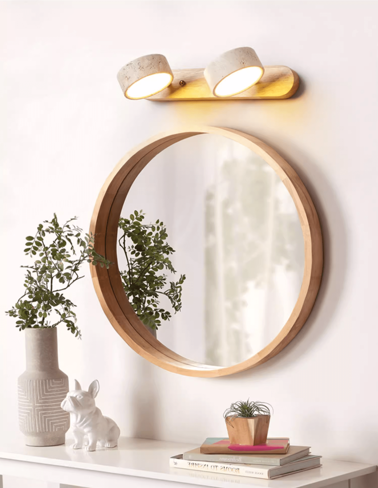 Applique murale Travertine Duo