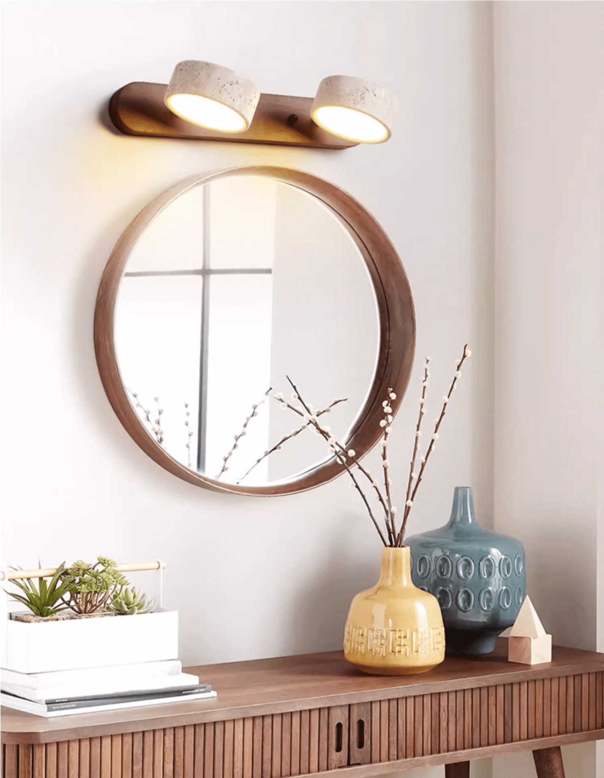 Applique murale Travertine Duo