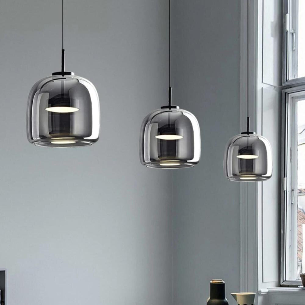 Suspension en verre nordique