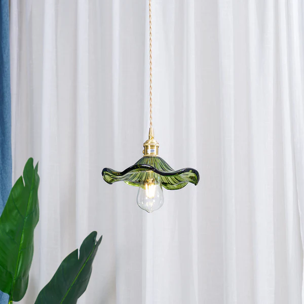 Lampe élégante en forme de fleur d'hibiscus