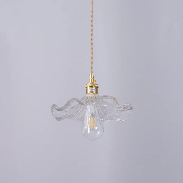 Lampe élégante en forme de fleur d'hibiscus