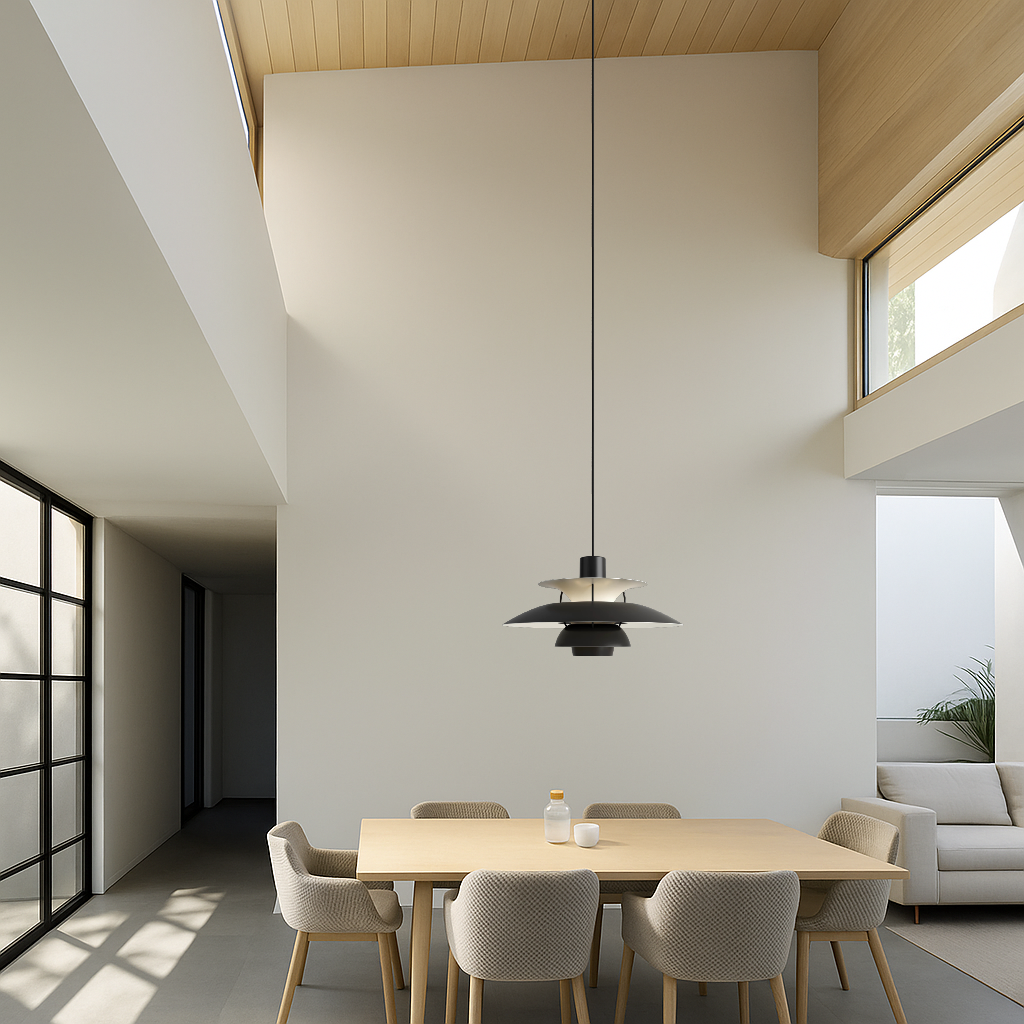 Suspension danoise multicouche
