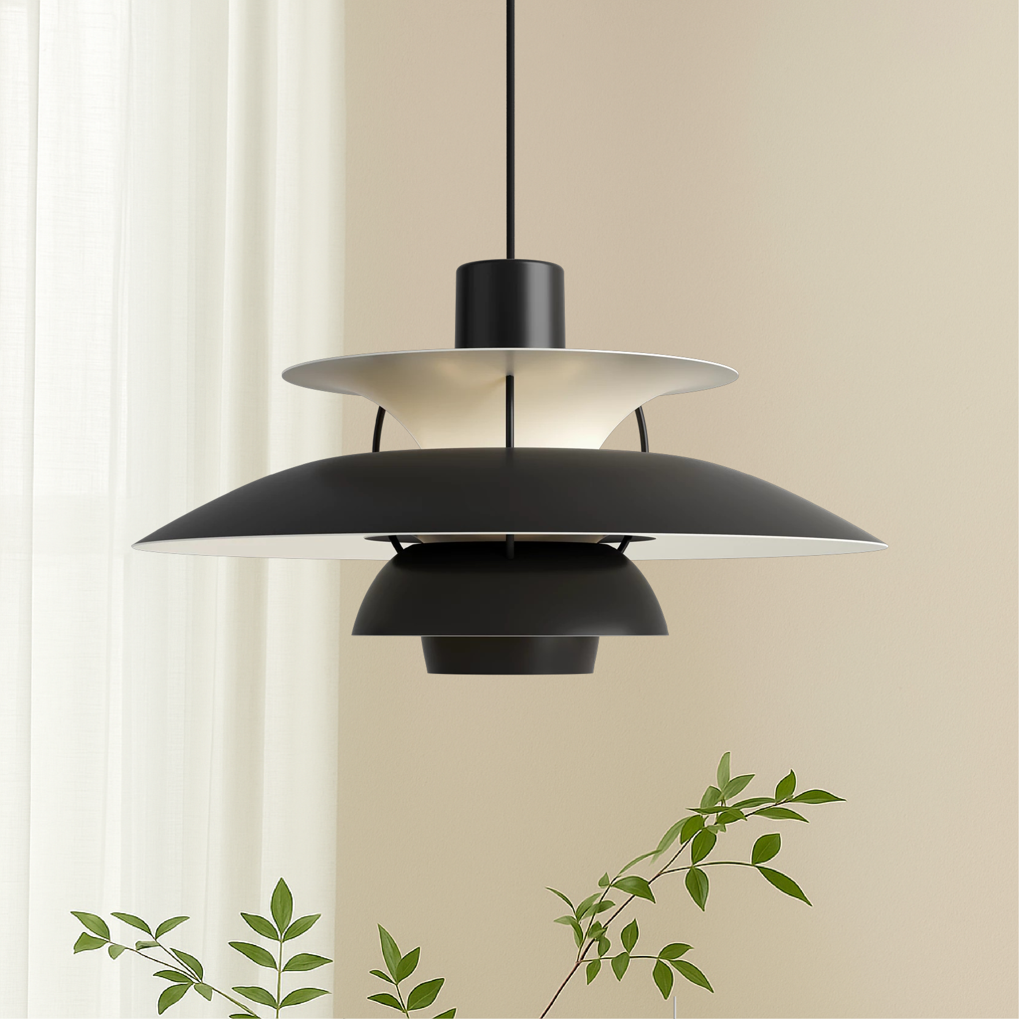 Suspension danoise multicouche