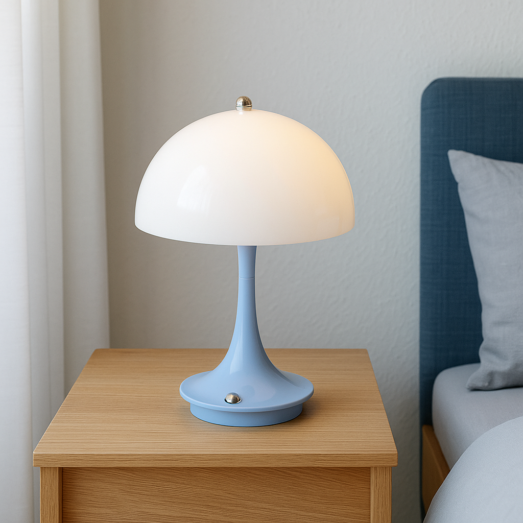 Lampe de table champignon