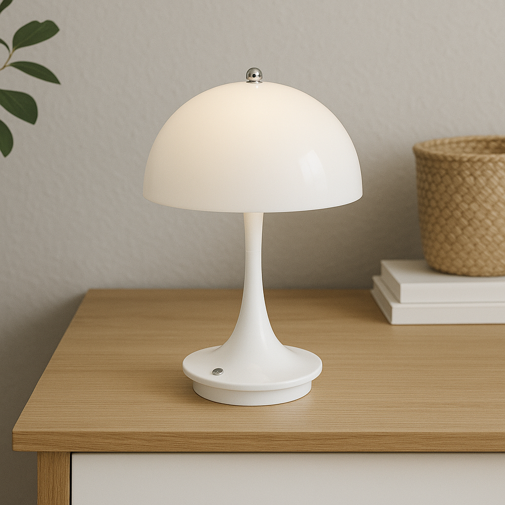 Lampe de table champignon