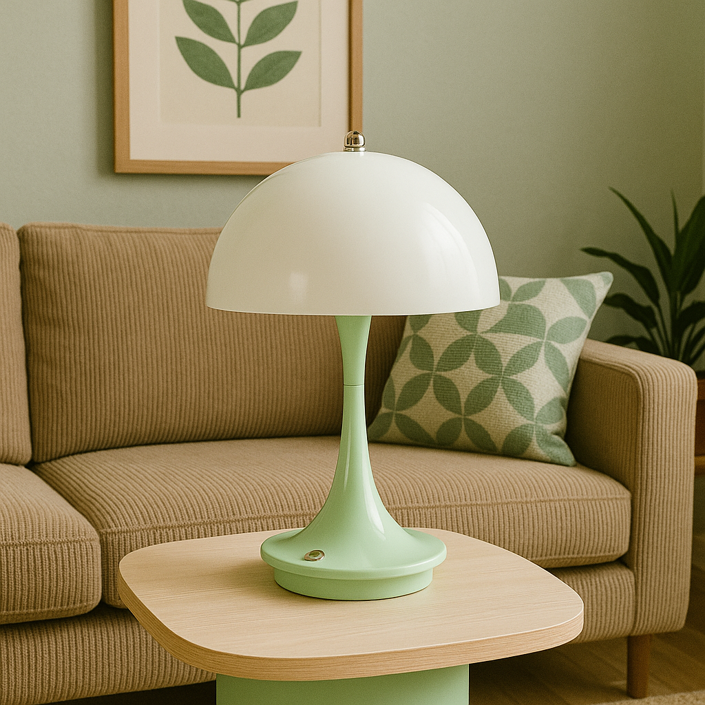 Lampe de table champignon