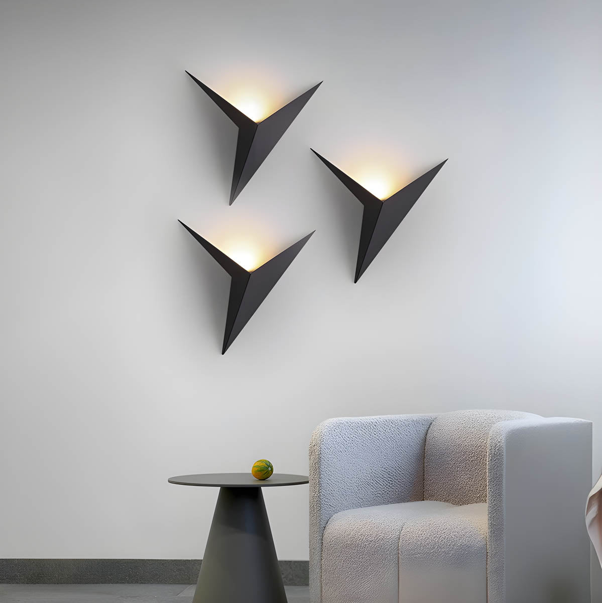 Applique murale en forme d'oiseau