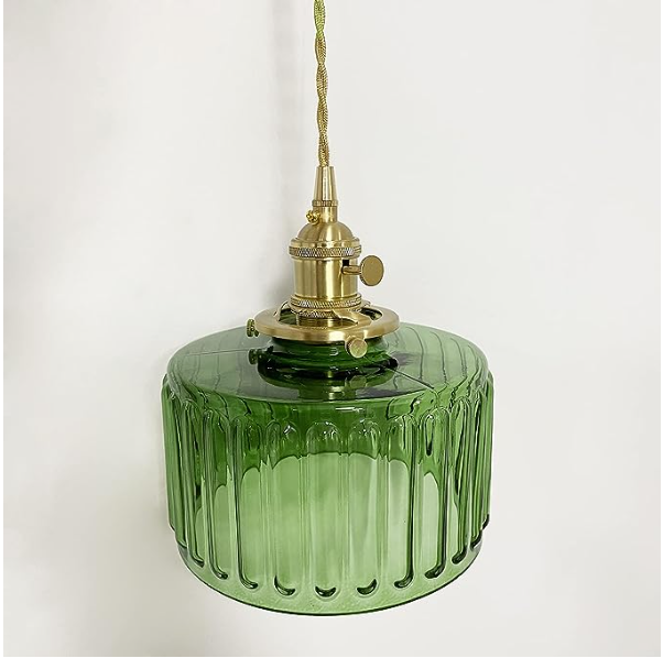 Suspension vintage en cristal