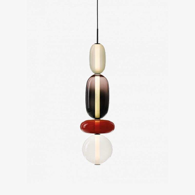 Suspension en verre candi