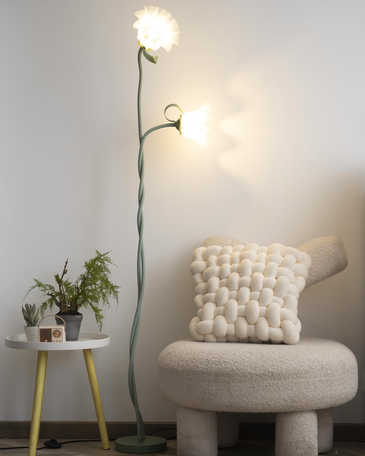 Lampadaire Fleurs de calla