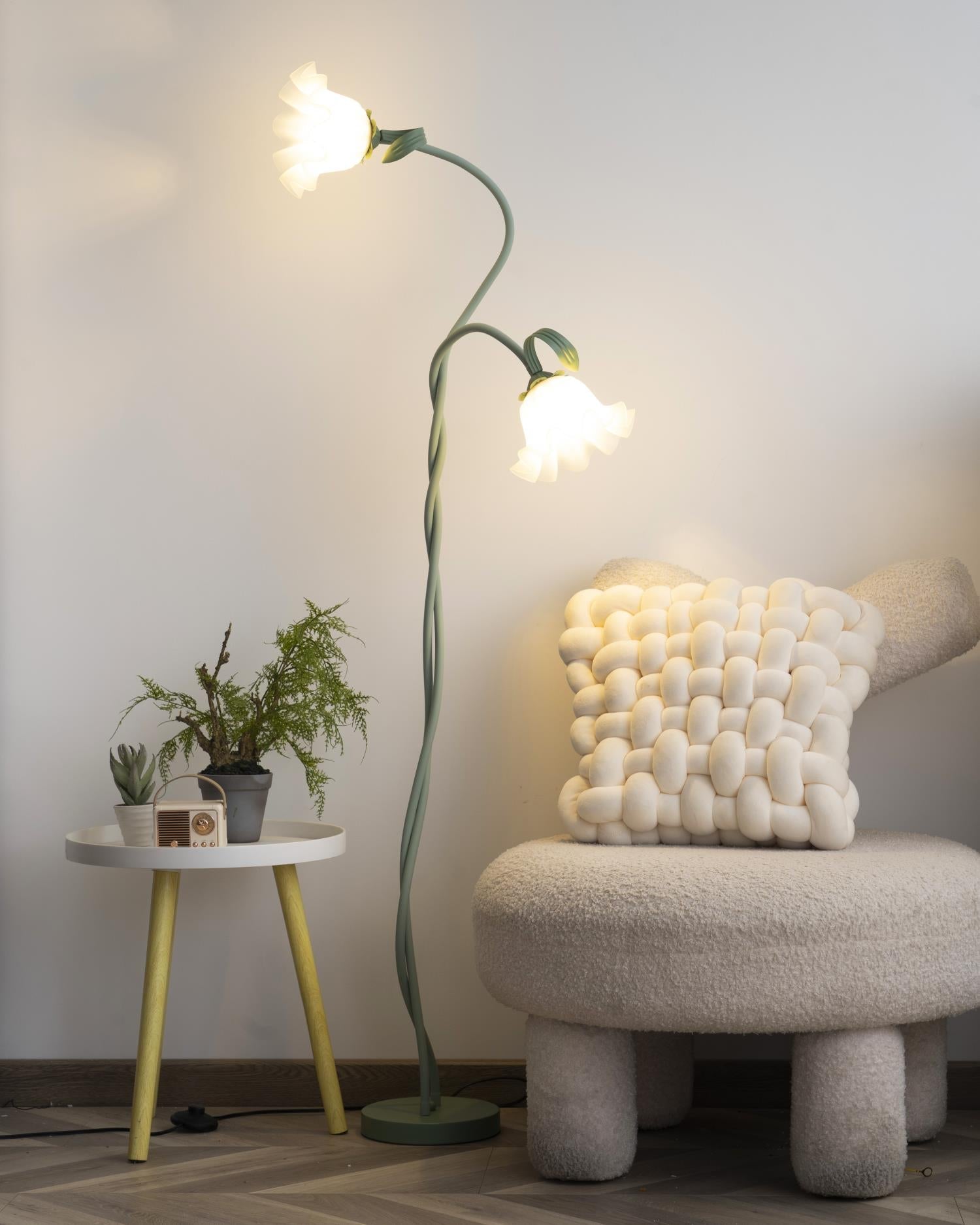 Lampadaire Fleurs de calla