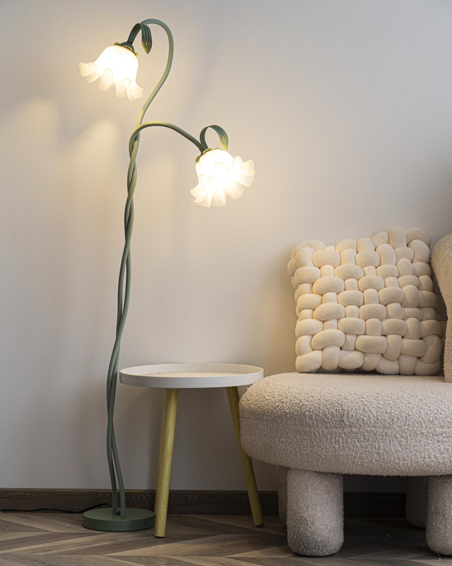 Lampadaire Fleurs de calla