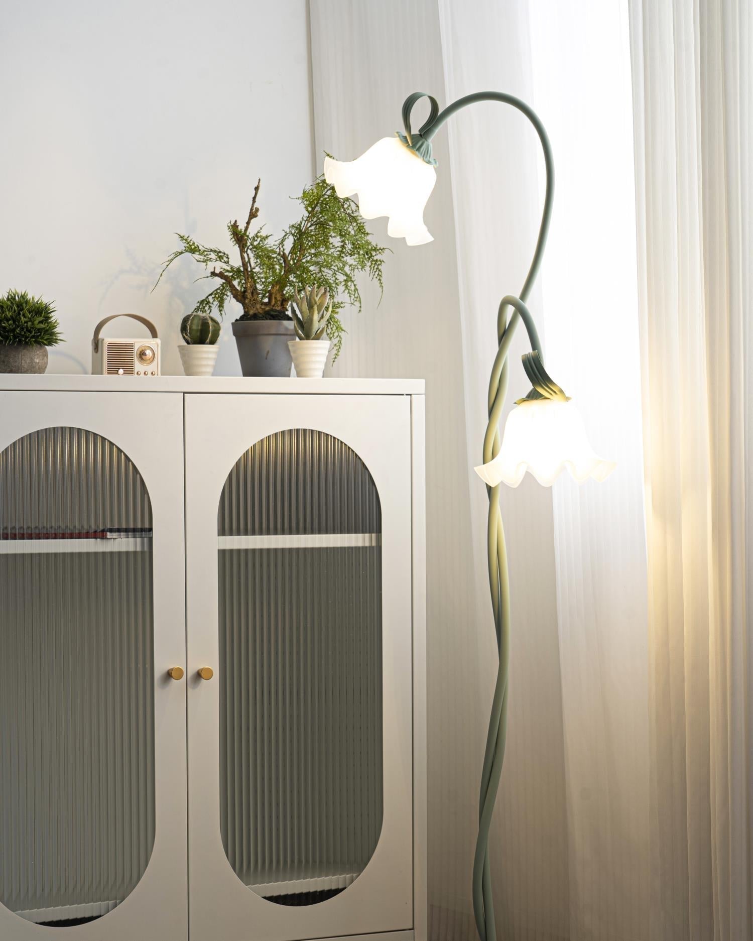 Lampadaire Fleurs de calla