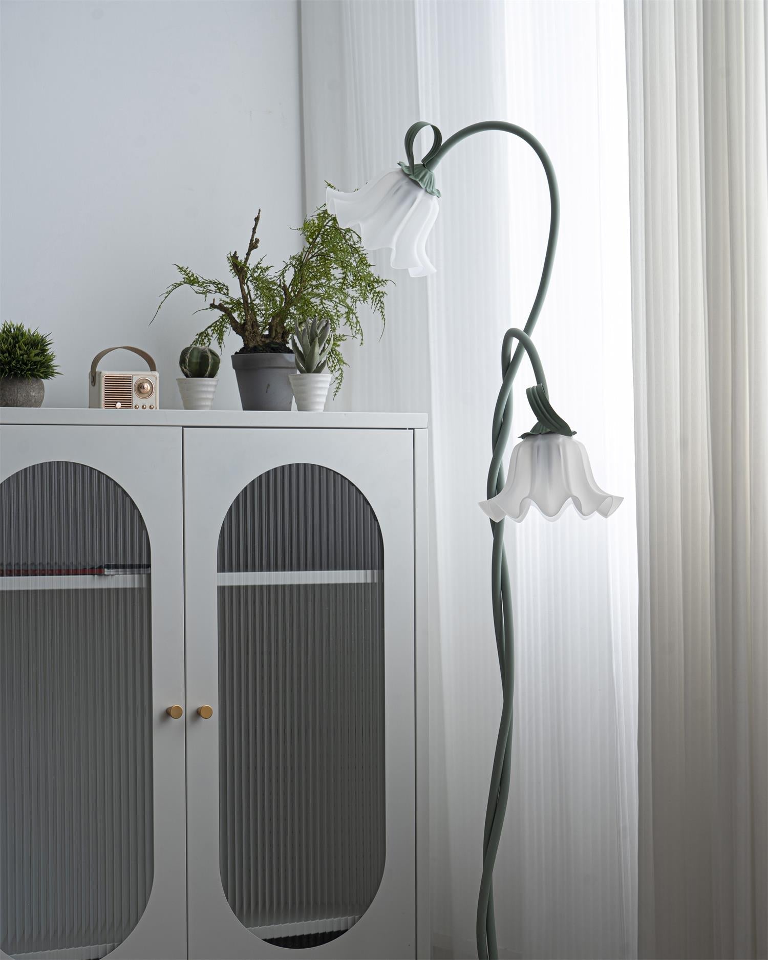 Lampadaire Fleurs de calla