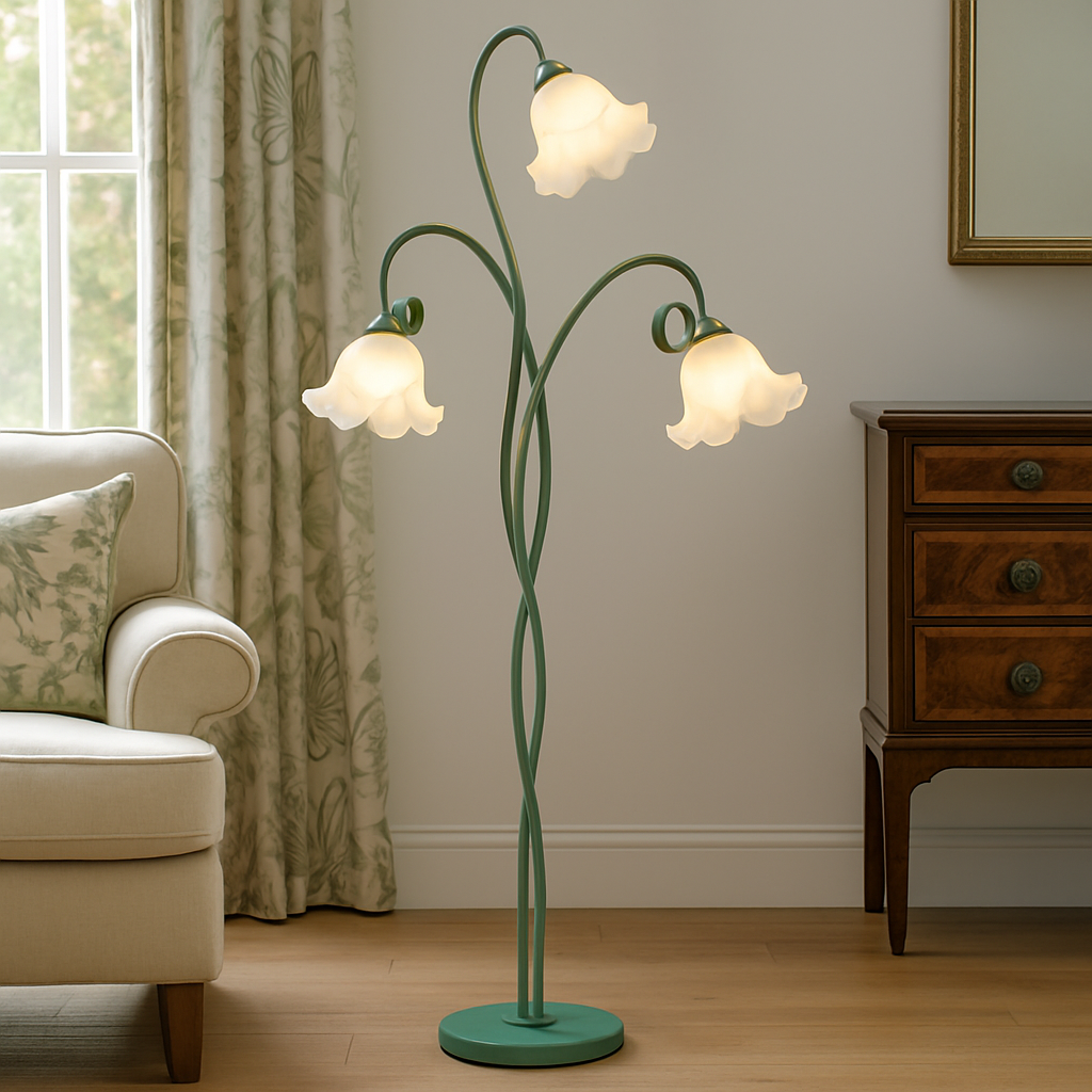 Lampadaire Fleurs de calla