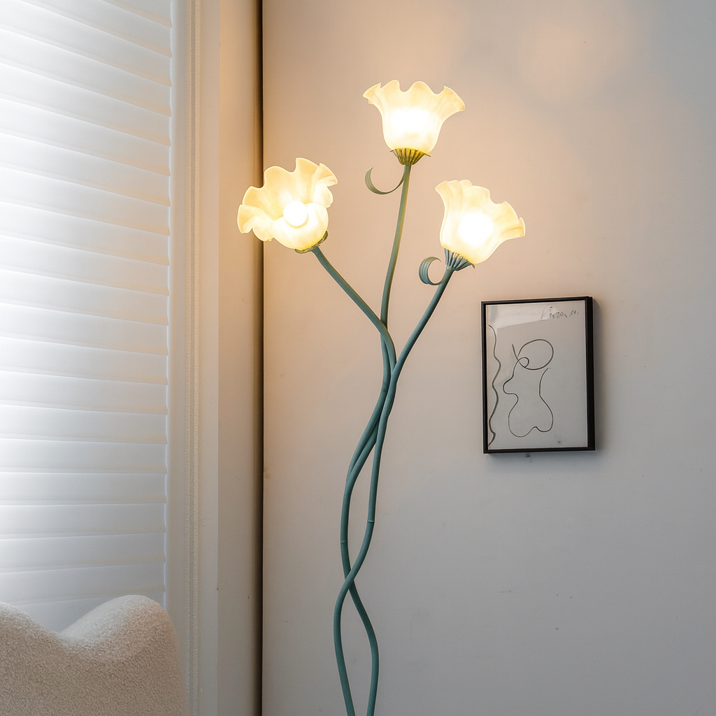 Lampadaire Fleurs de calla