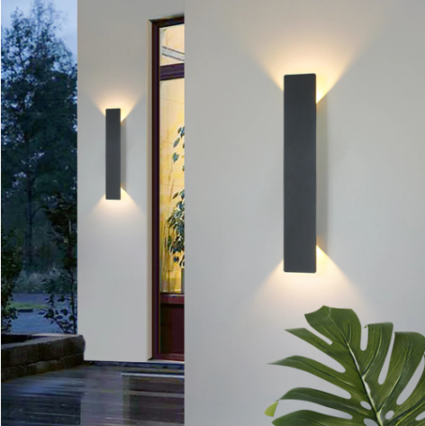 Lampe murale à bande LED étanche