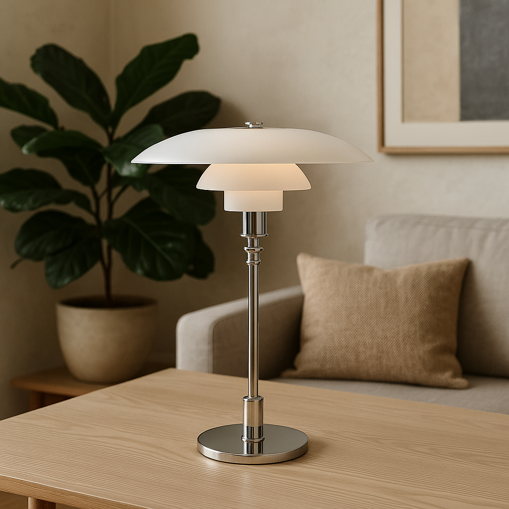 Lampe de table de designer danois