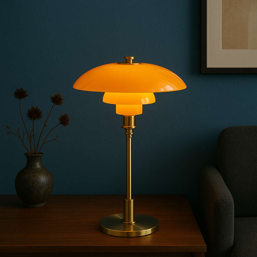 Lampe de table de designer danois
