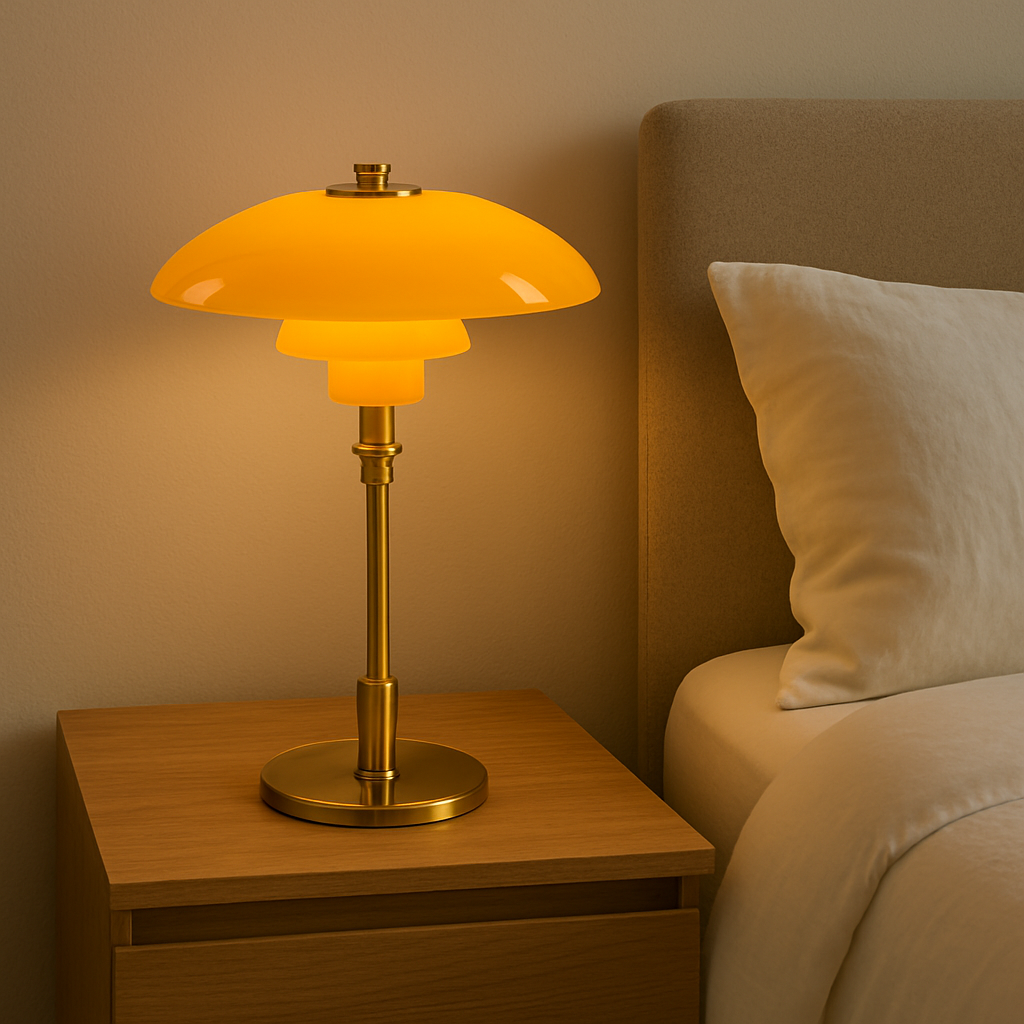 Lampe de table de designer danois