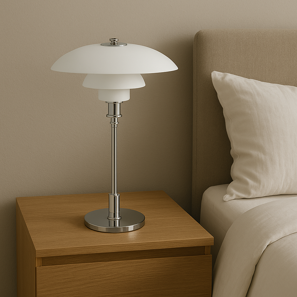 Lampe de table de designer danois