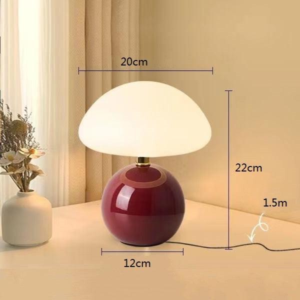 Lampe champignon à la crème française