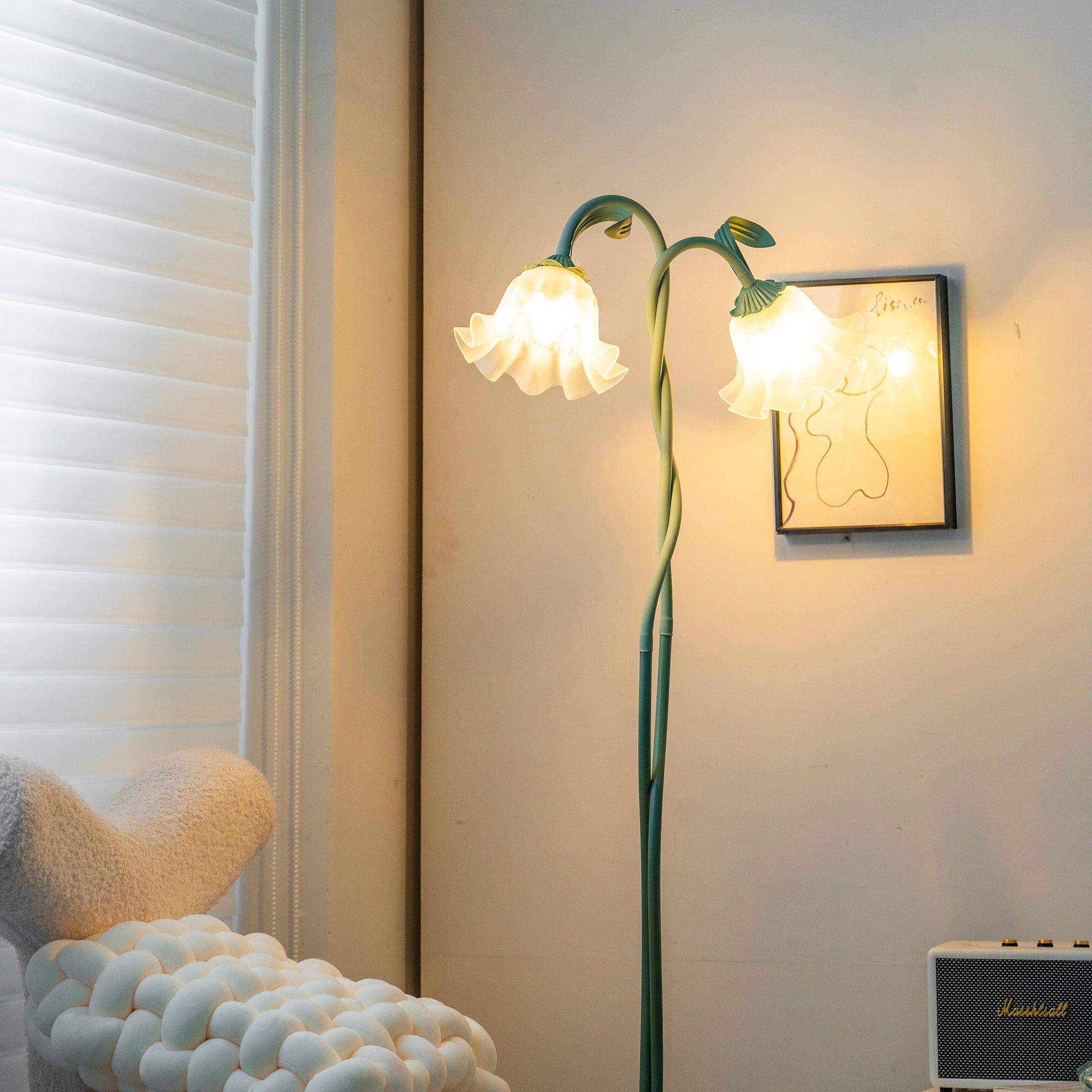 Lampadaire Fleurs de calla