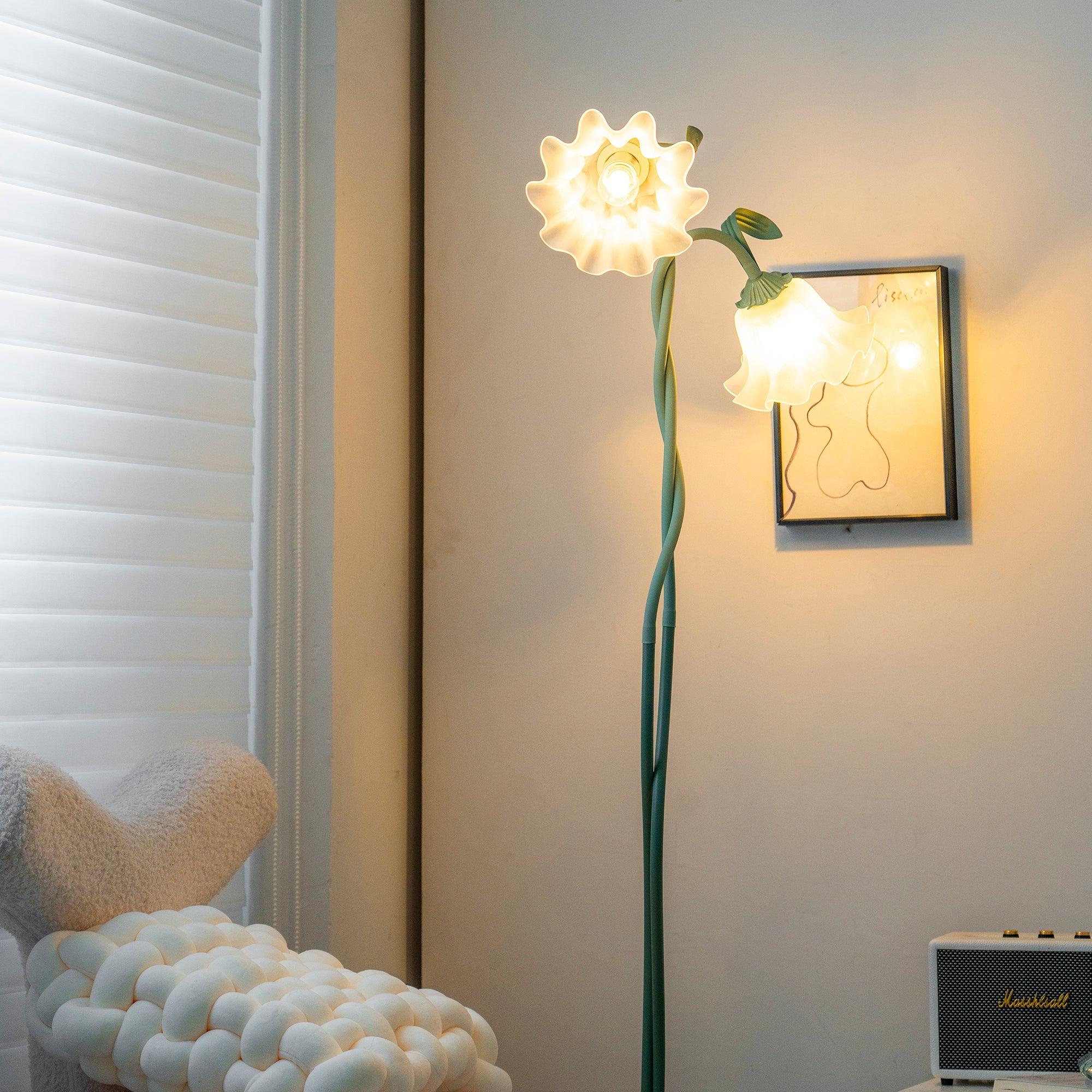 Lampadaire Fleurs de calla