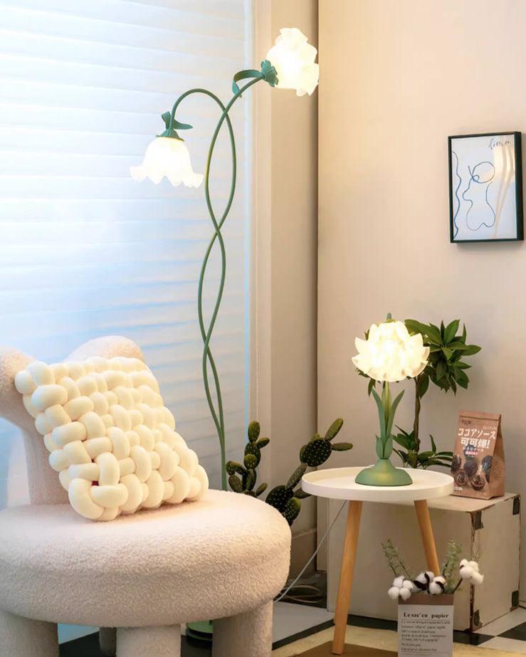 Lampadaire Fleurs de calla