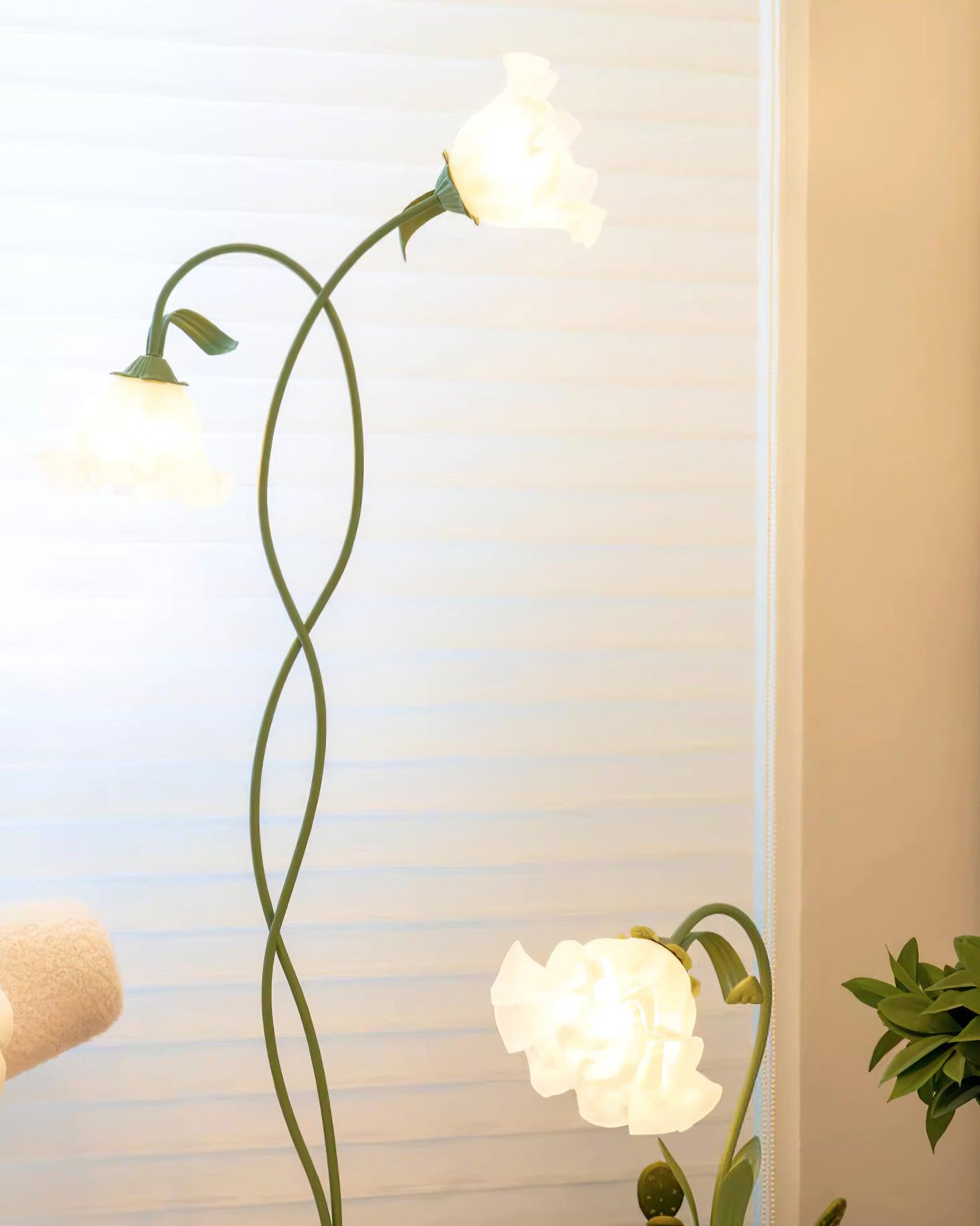 Lampadaire Fleurs de calla
