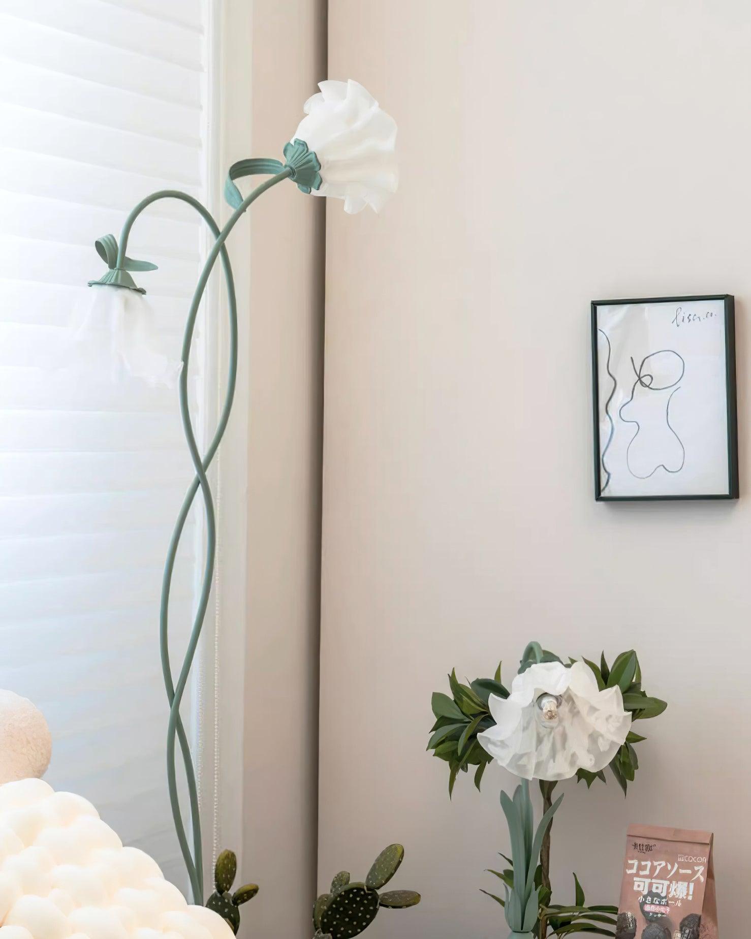 Lampadaire Fleurs de calla