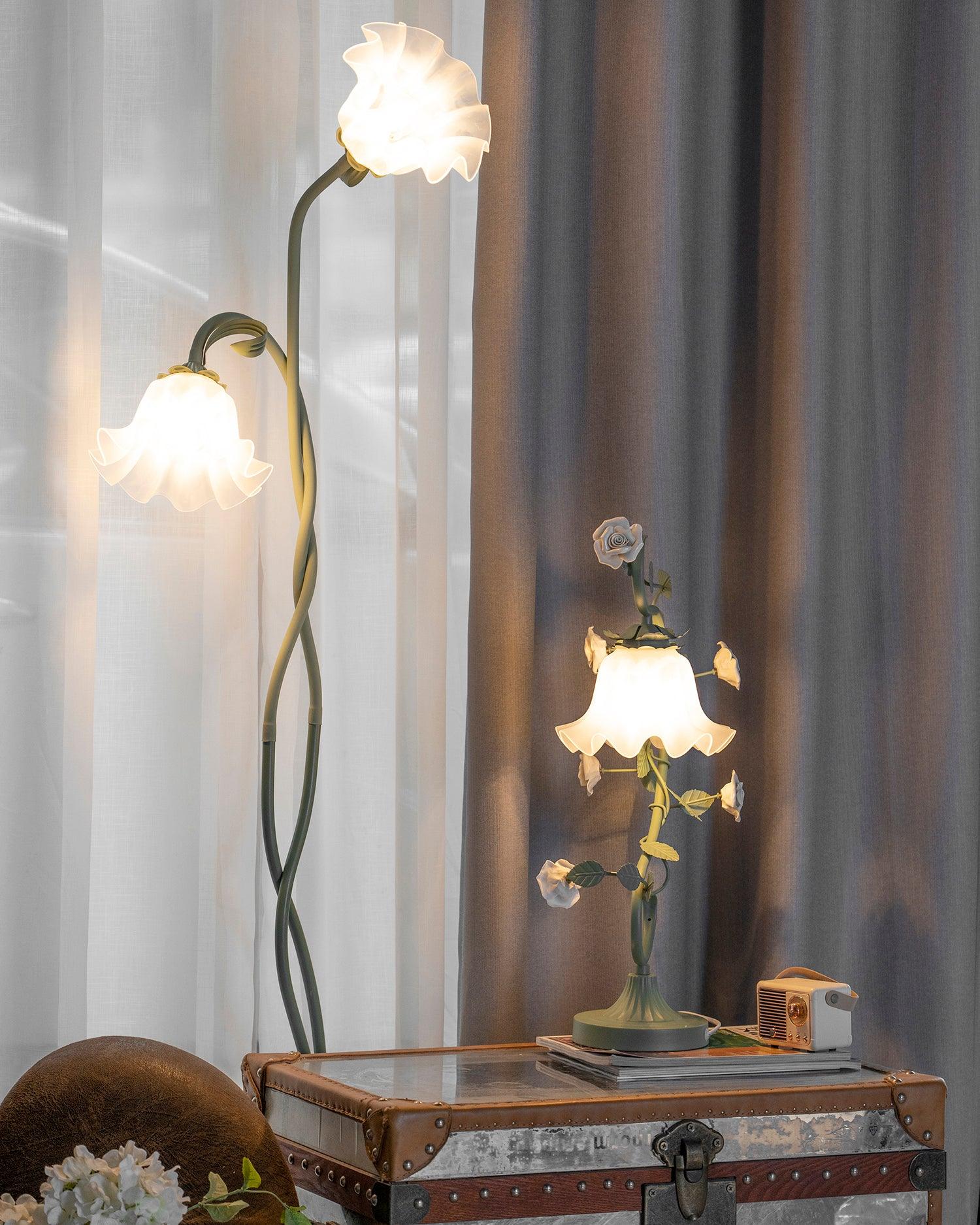 Lampadaire Fleurs de calla