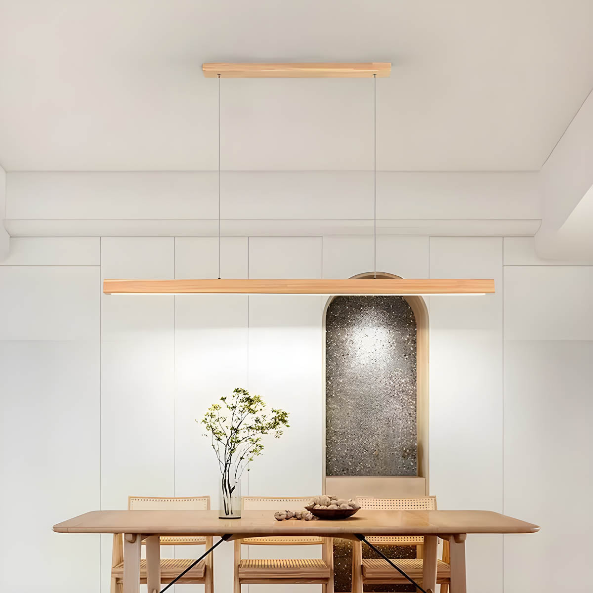 Suspension en bois
