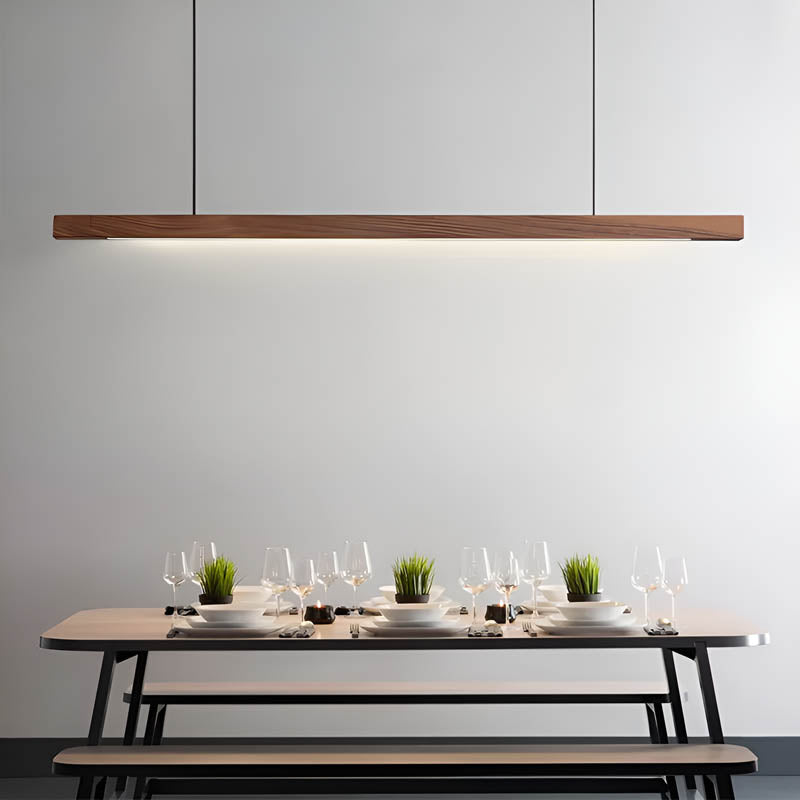 Suspension en bois
