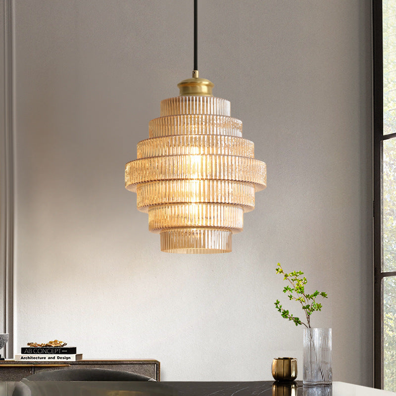 Suspension en verre L'otre