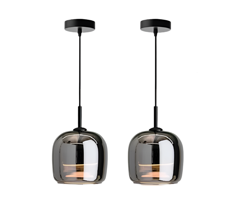 Suspension en verre nordique
