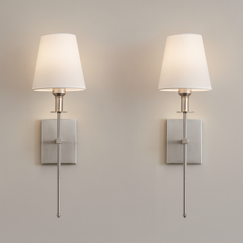 Applique murale sans fil rechargeable (lot de 2)