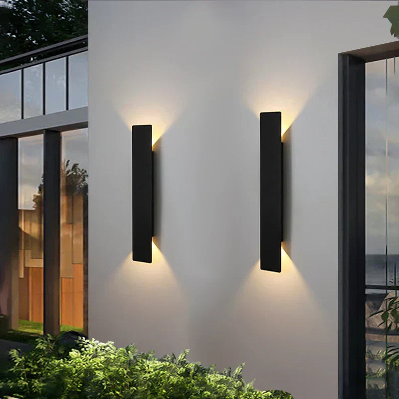 Lampe murale à bande LED étanche