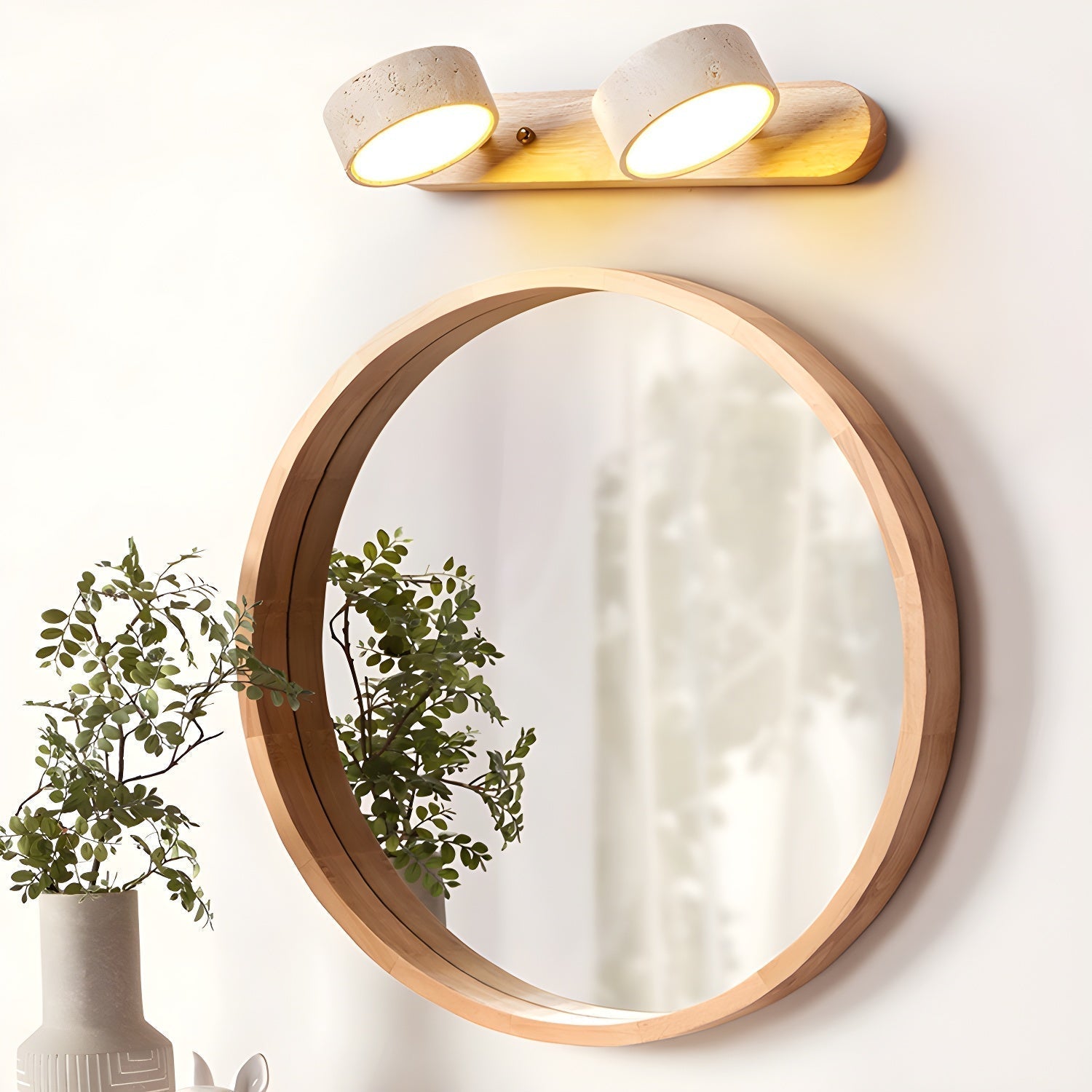 Applique murale Travertine Duo