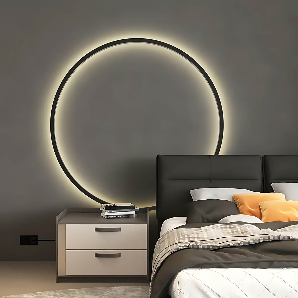 Applique murale ronde Hirid