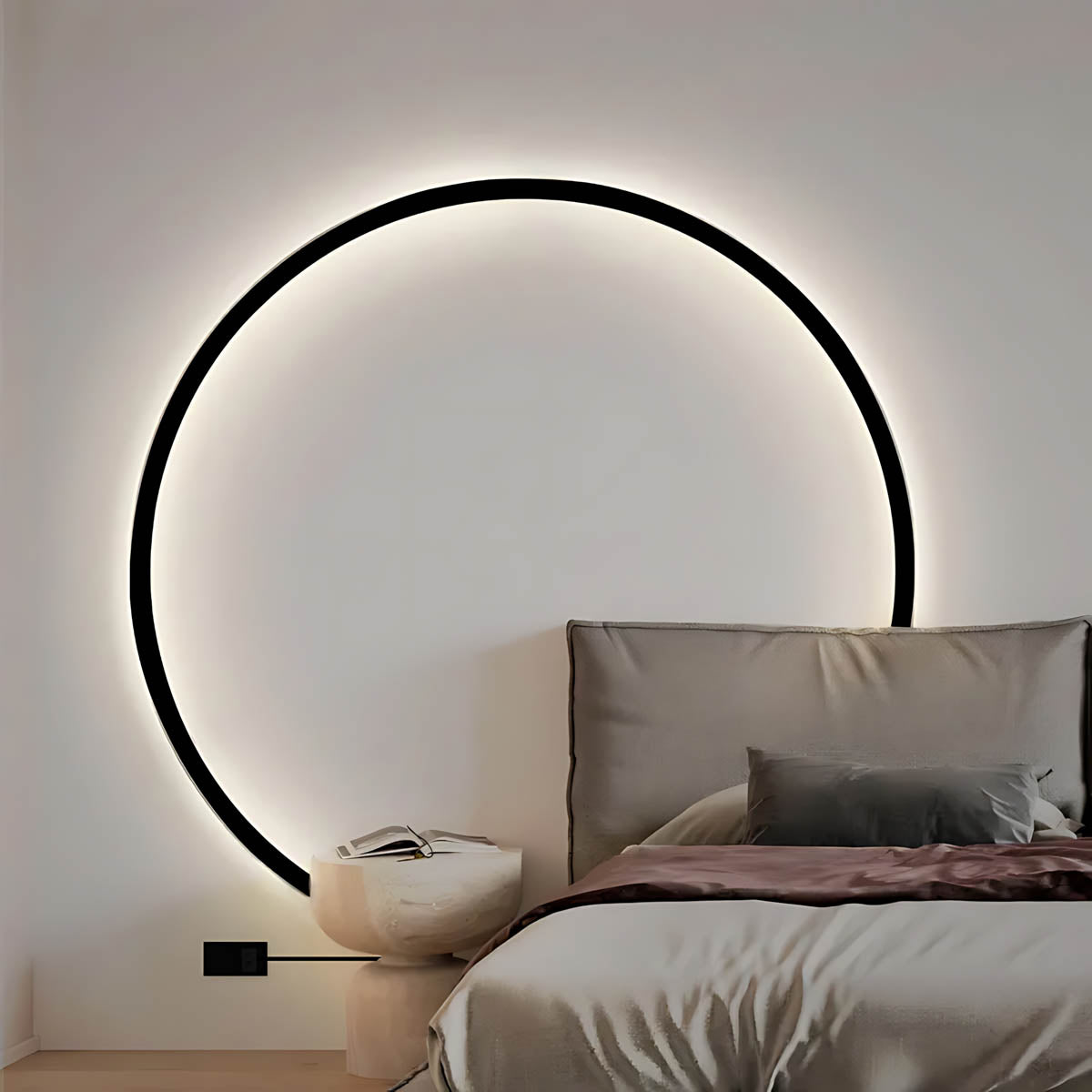 Applique murale ronde Hirid