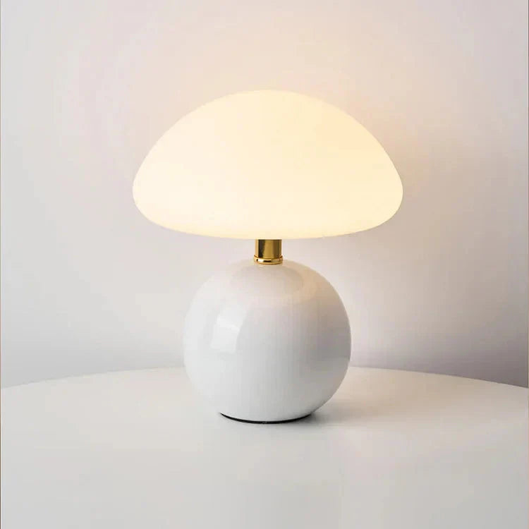 Lampe champignon à la crème française