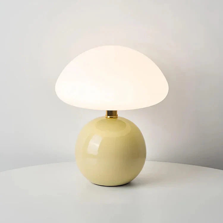Lampe champignon à la crème française