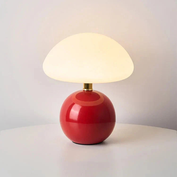 Lampe champignon à la crème française