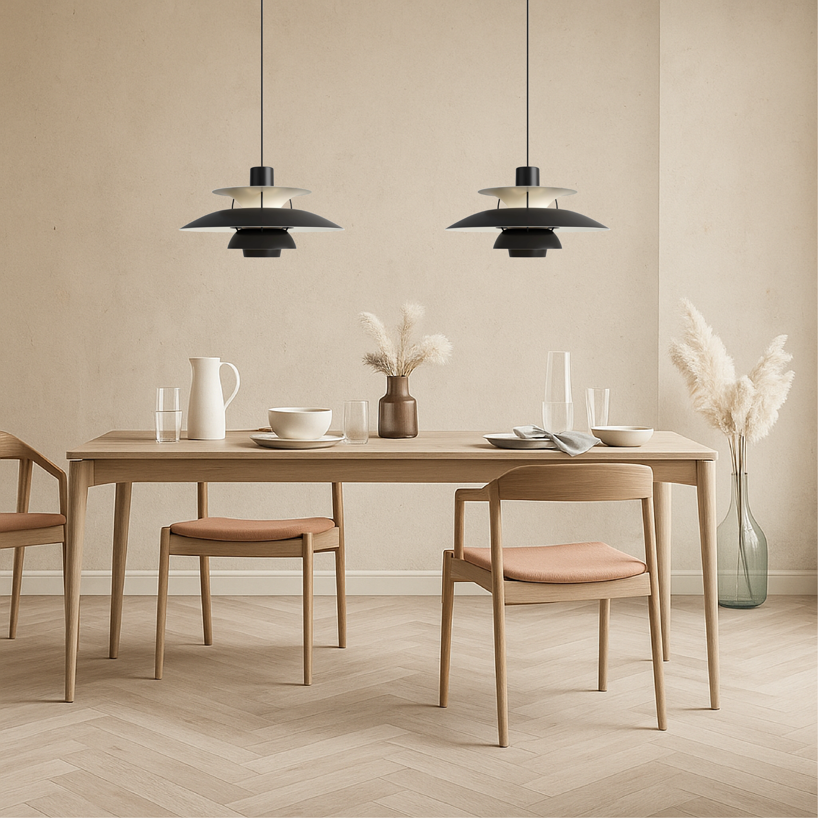 Suspension danoise multicouche