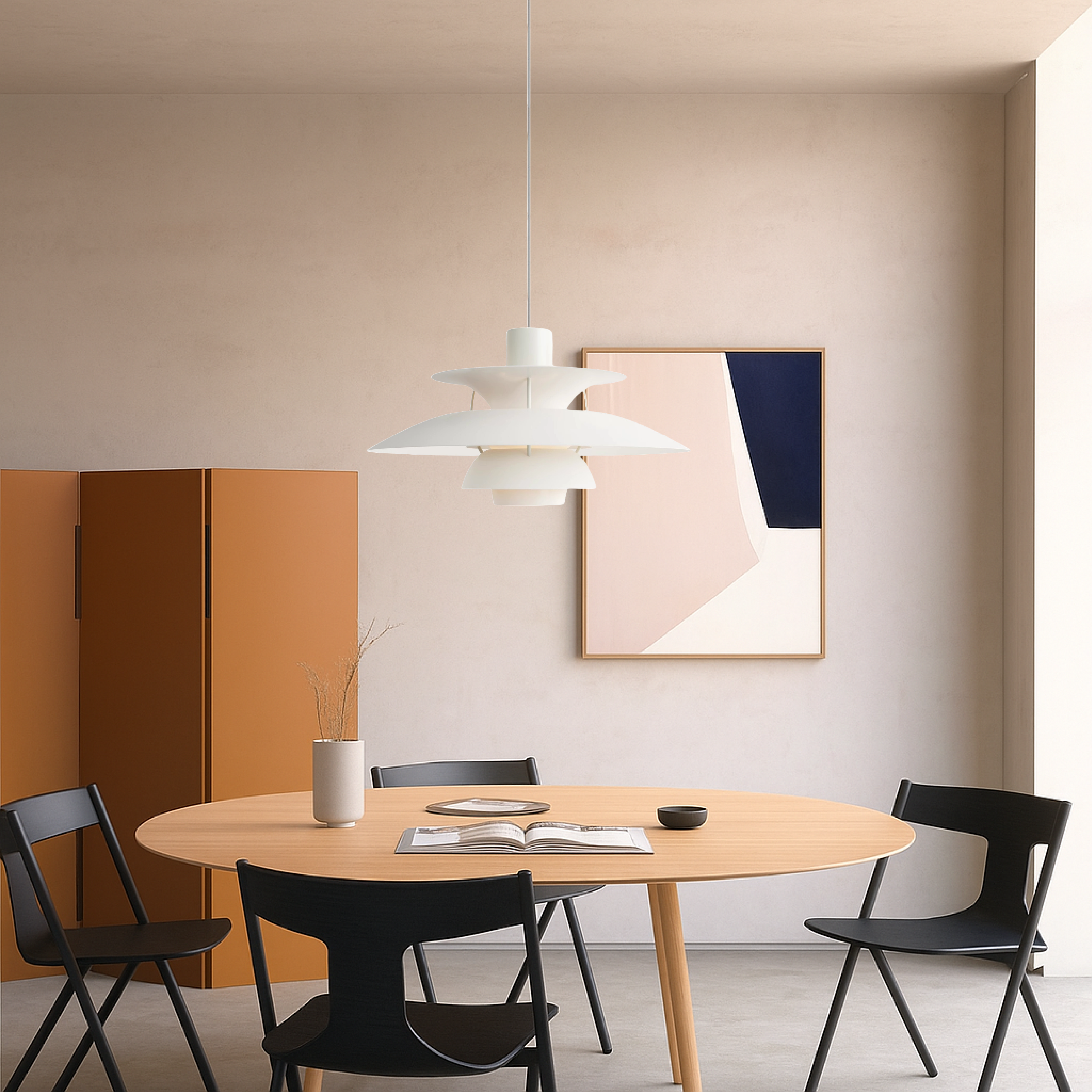 Suspension danoise multicouche
