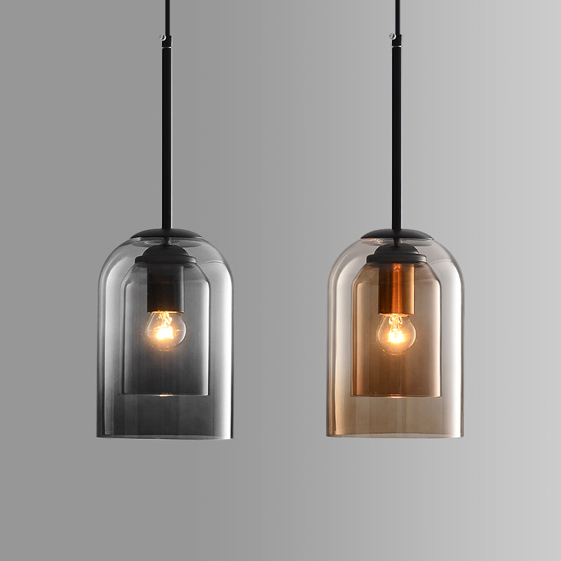 Suspension double verre mica